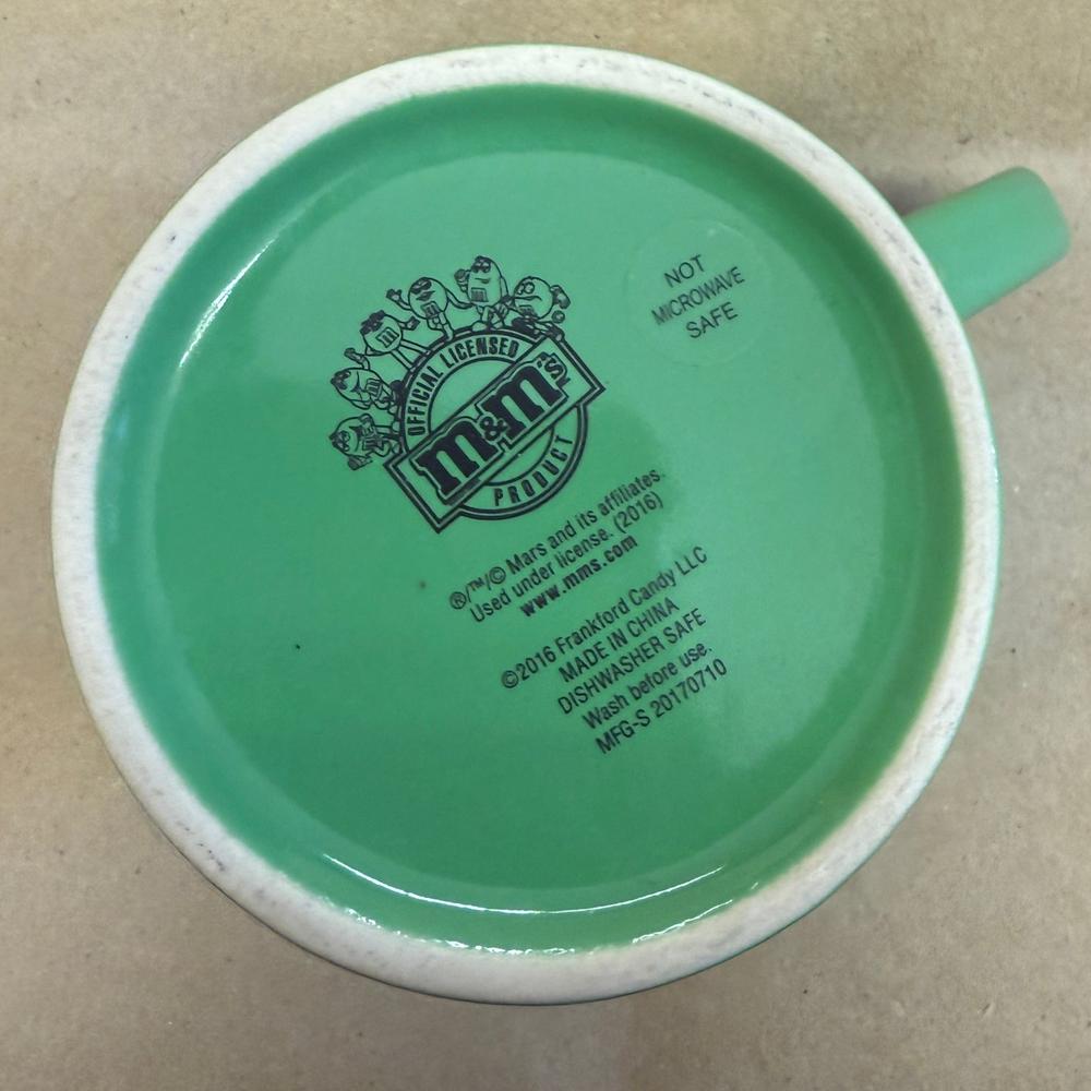 M&M Green Lips Mug-2016